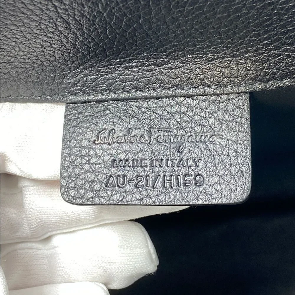 Salvatore Ferragamo Studio Bag Small Leather Satchel